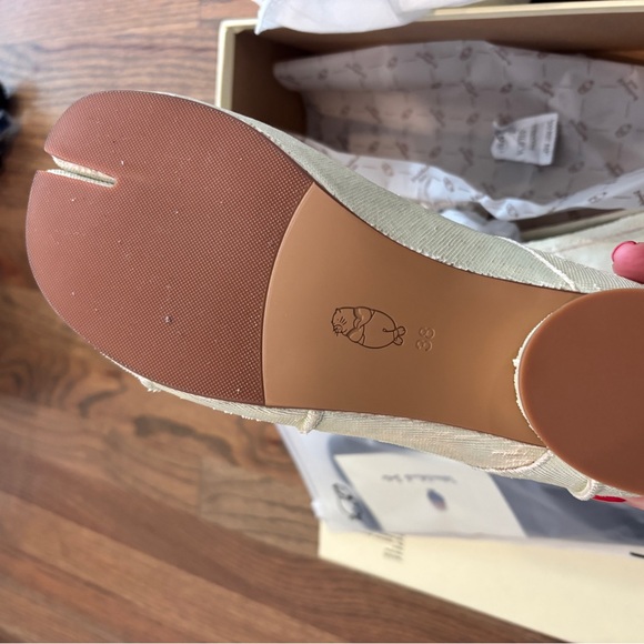 Heeled Tabi Ballerina Woodchuck Sato - Picture 5 of 8